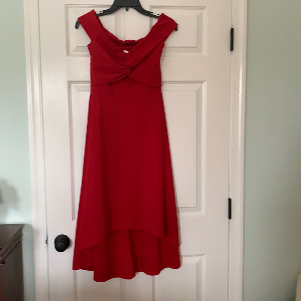 Off the shoulder dress